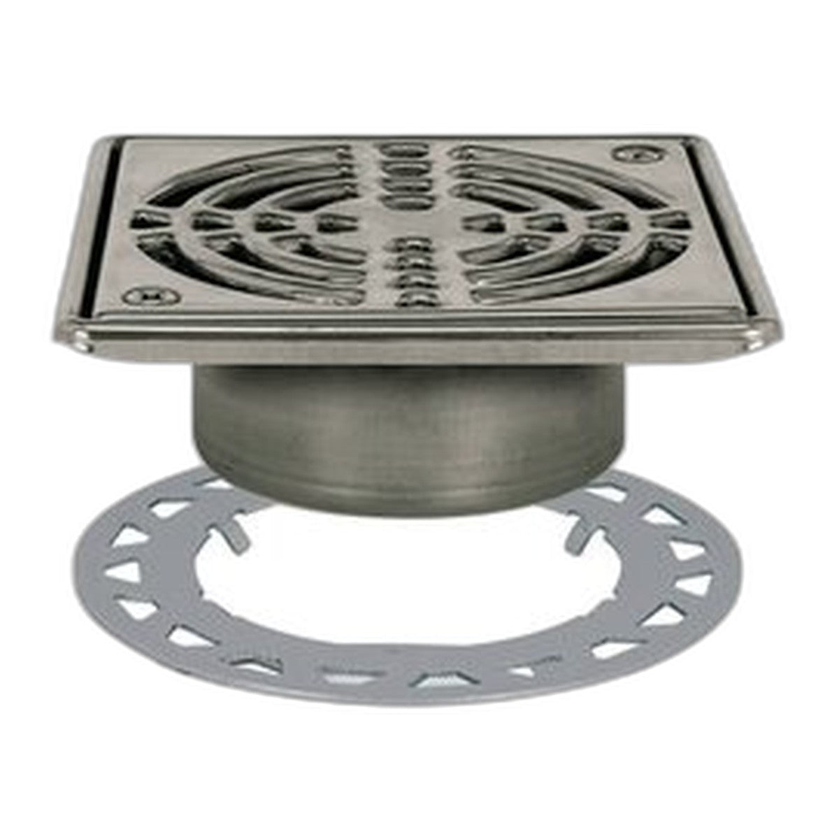 schluter kerdi drain grate kit classic 6 stn steel