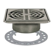schluter kerdi drain grate kit classic 6 stn steel