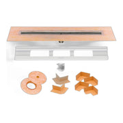 schluter kerdi line linear drain channel body
