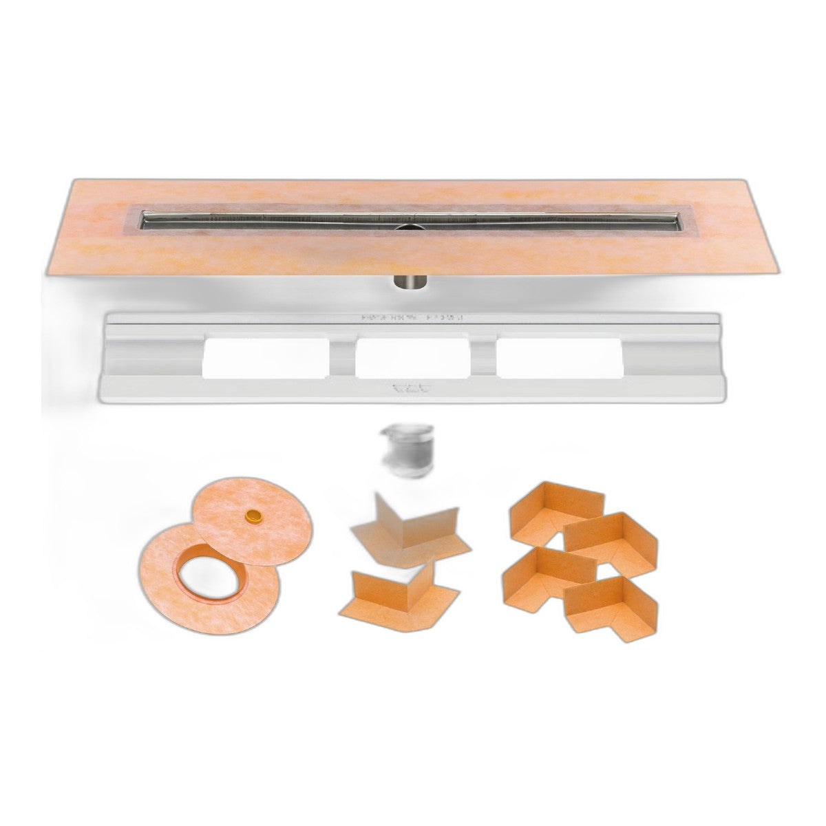 schluter kerdi line linear drain channel body