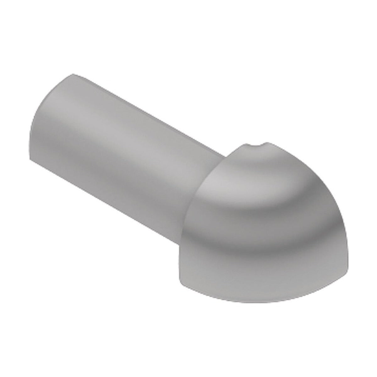 Schluter® RONDEC Corners for PVC Profiles, Classic Grey