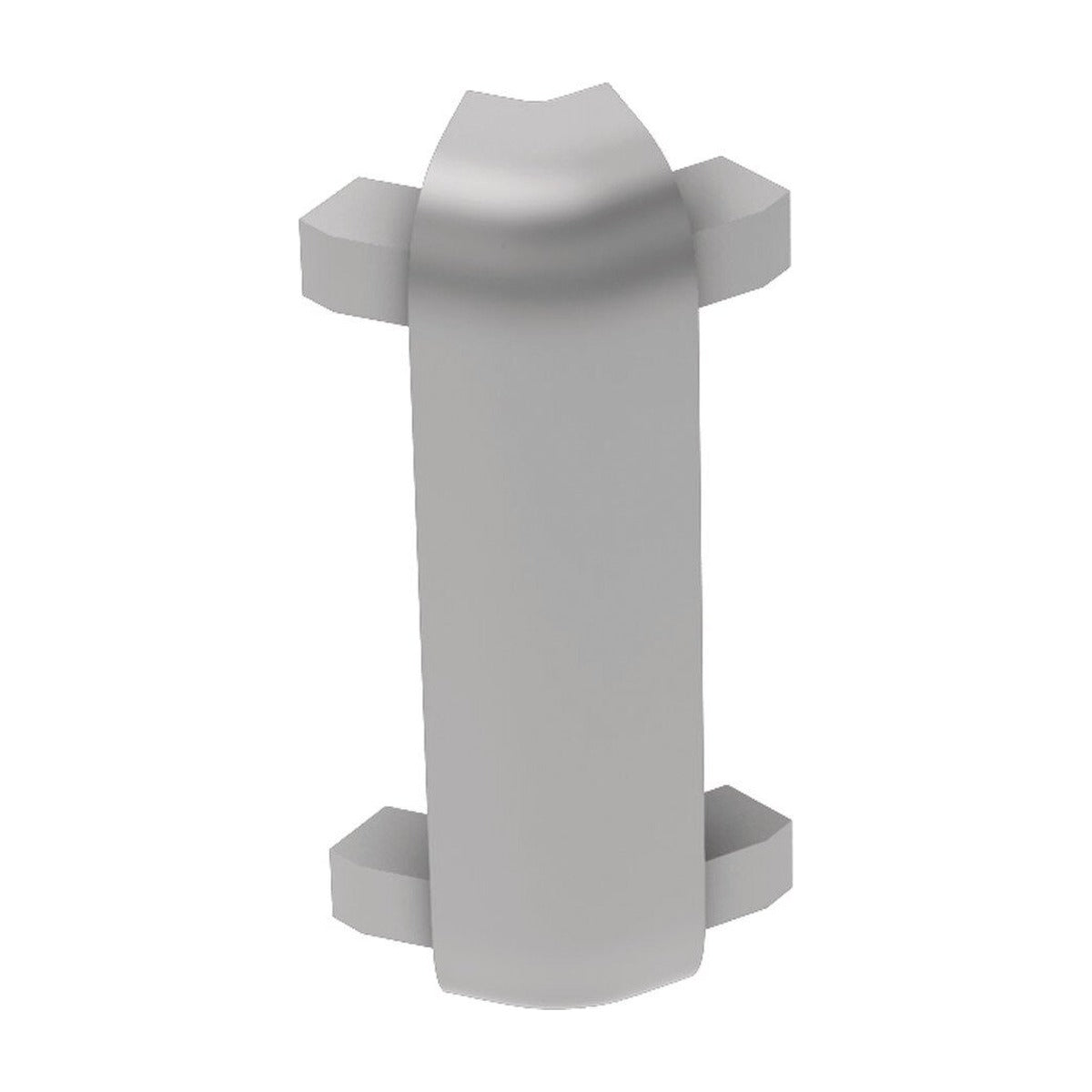 Schluter® RONDEC-CT Corners for Anodized Aluminum Profiles, Satin