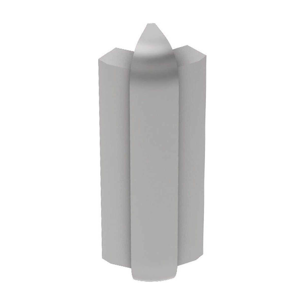 Schluter® RONDEC-STEP-39 Corners for Anodized Aluminum Profiles, Satin