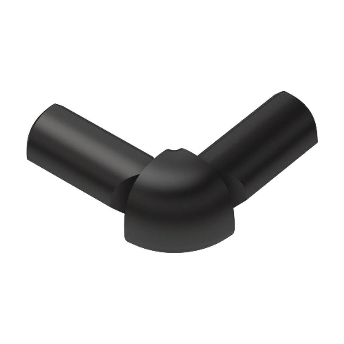 Schluter® RONDEC Corners for Anodized Aluminum Profiles, Graphite