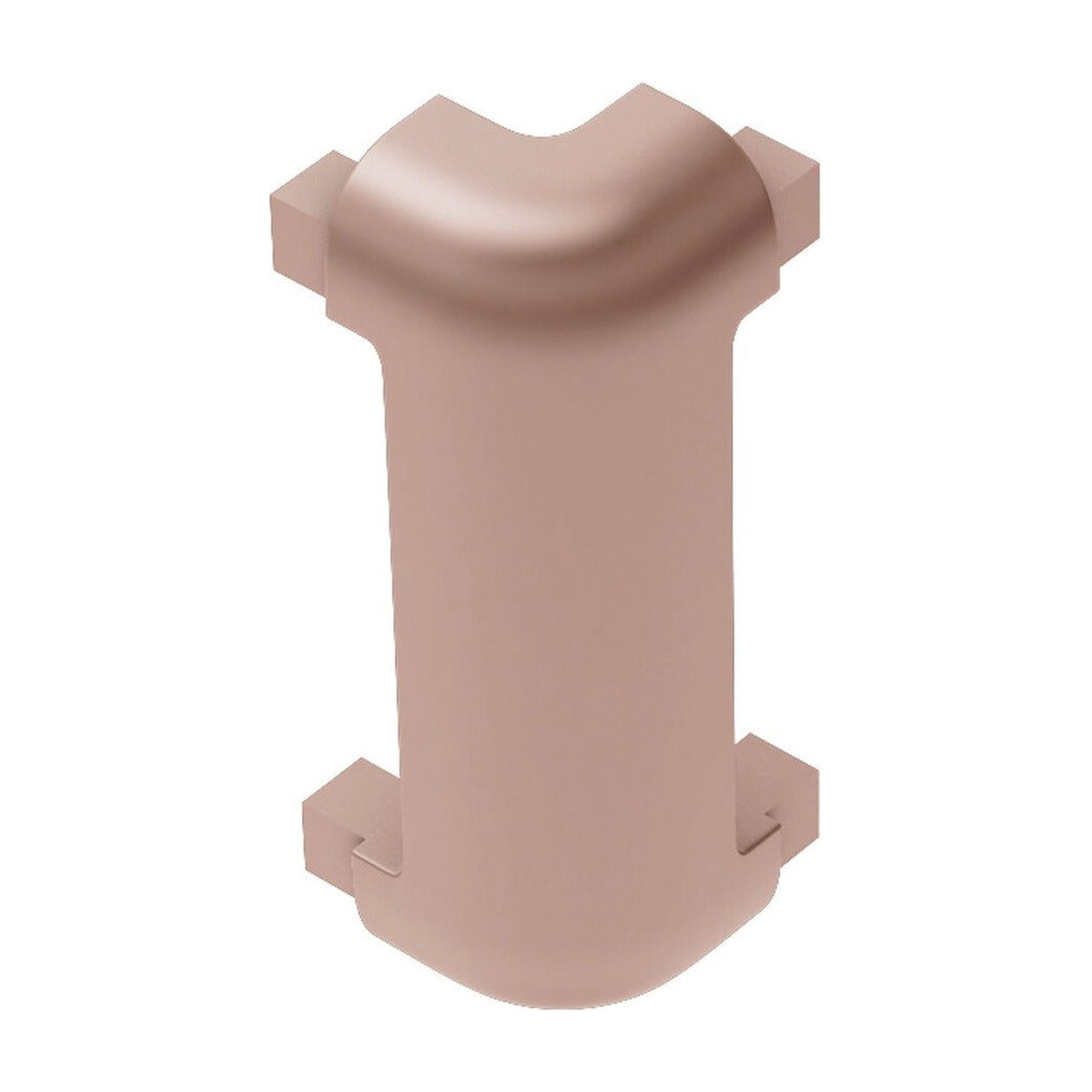 Schluter® RONDEC-CT Corners for Anodized Aluminum Profiles, Satin Copper