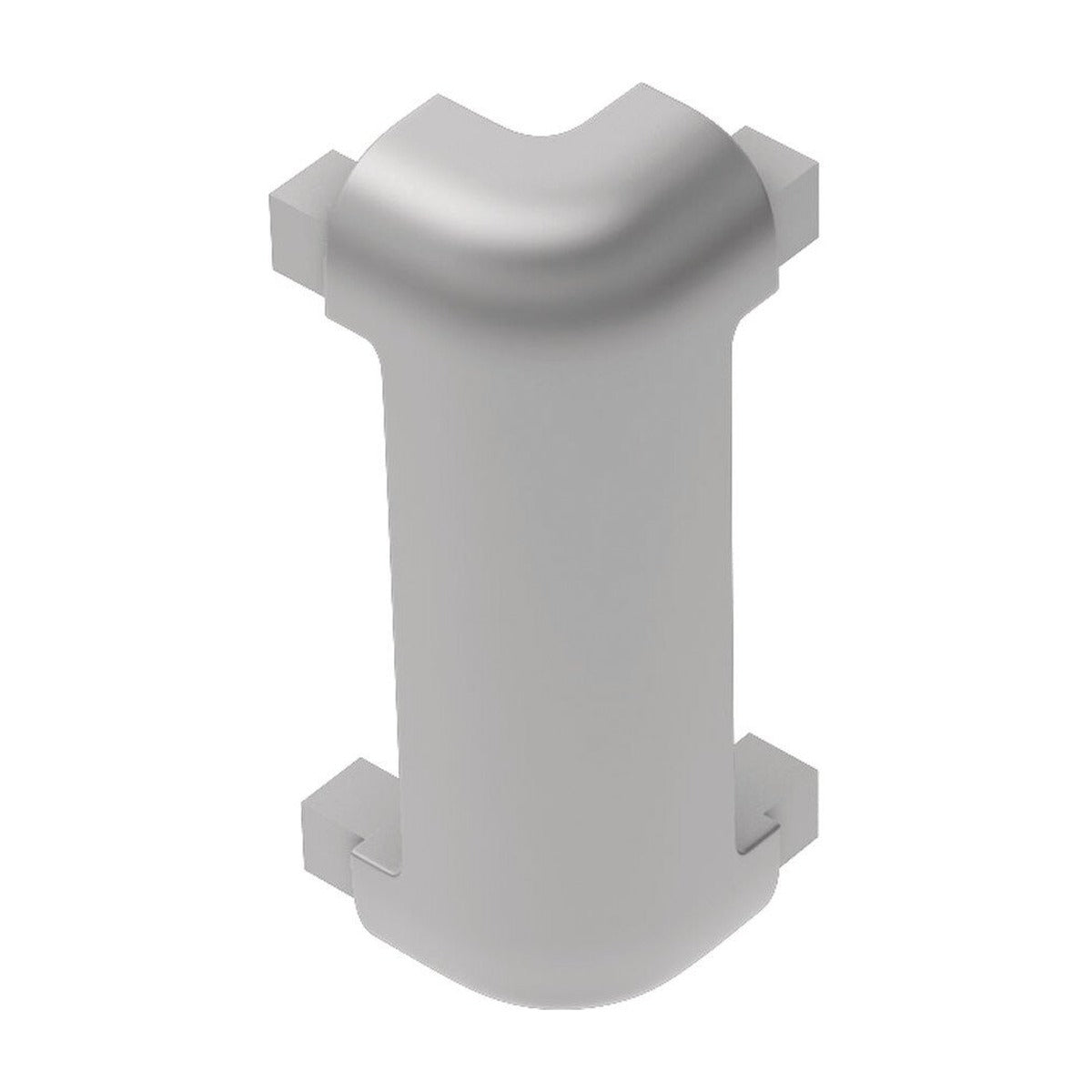 Schluter® RONDEC-CT Corners for Anodized Aluminum Profiles, Satin