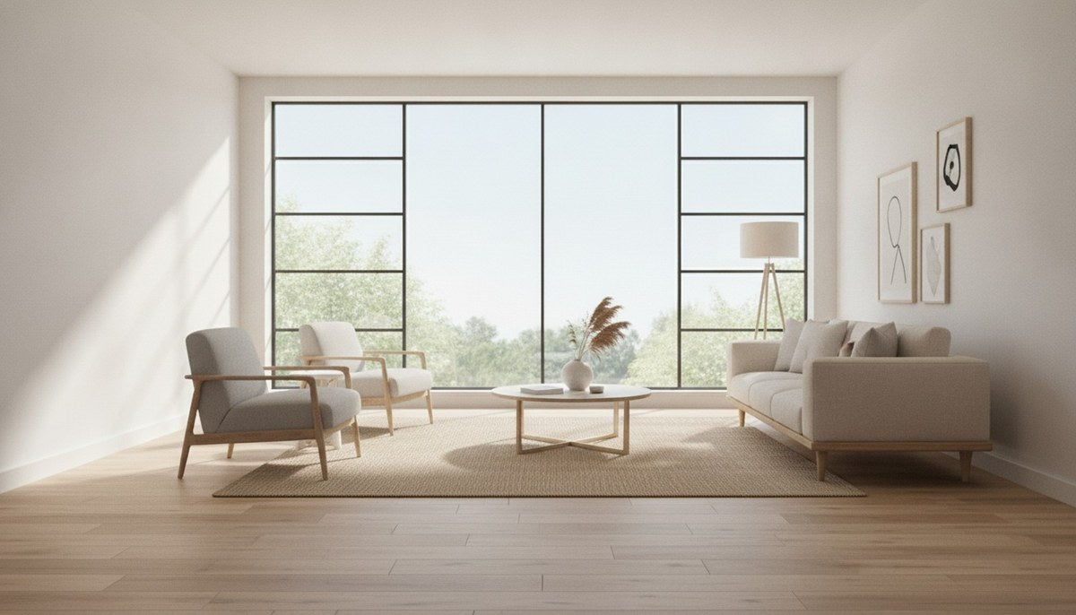 AquaFix LVP Studio Greenwich room scene