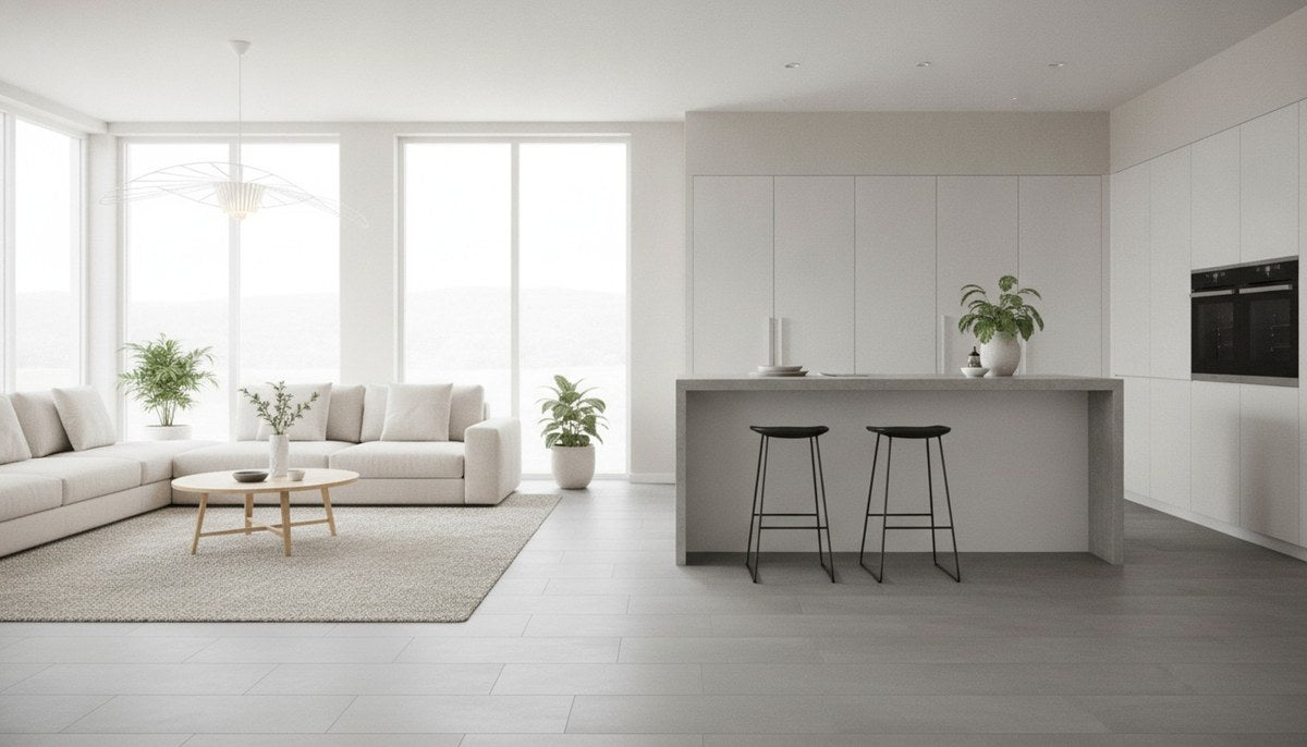 AquaFix Smart Tile (LVP) Loft room scene