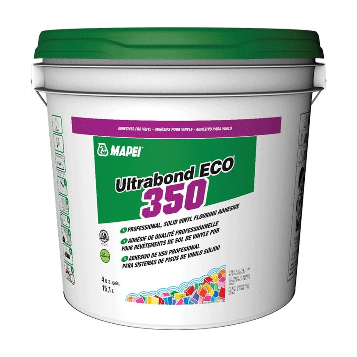 MAPEI® ECO 350 Professional, Solid Vinyl Flooring Adhesive