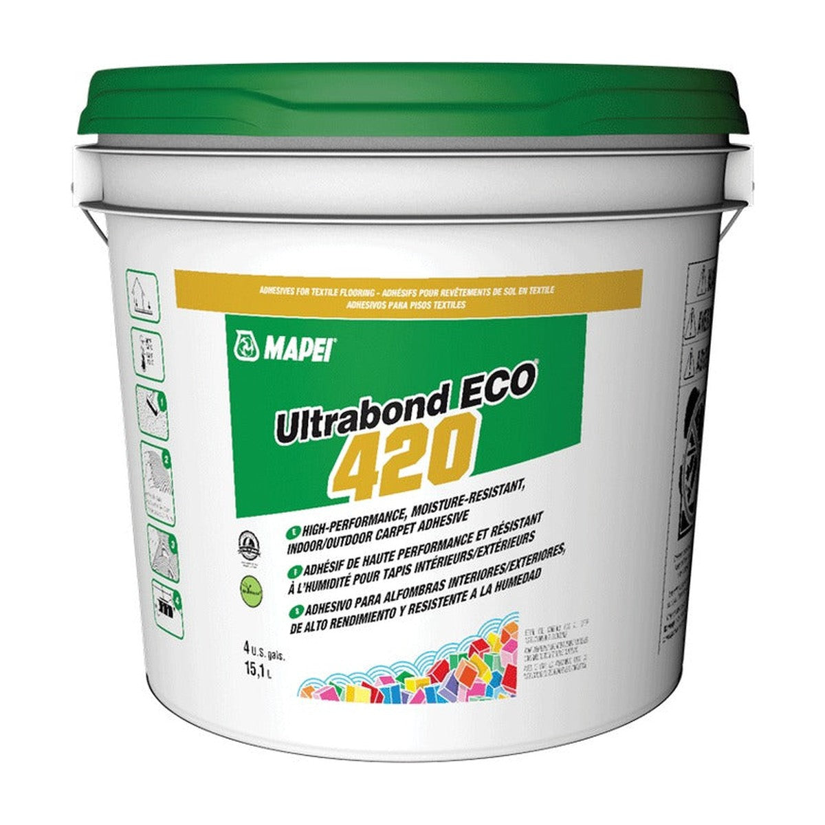 MAPEI® ECO 420 Outdoor Carpet Adhesive - 1 Gallon