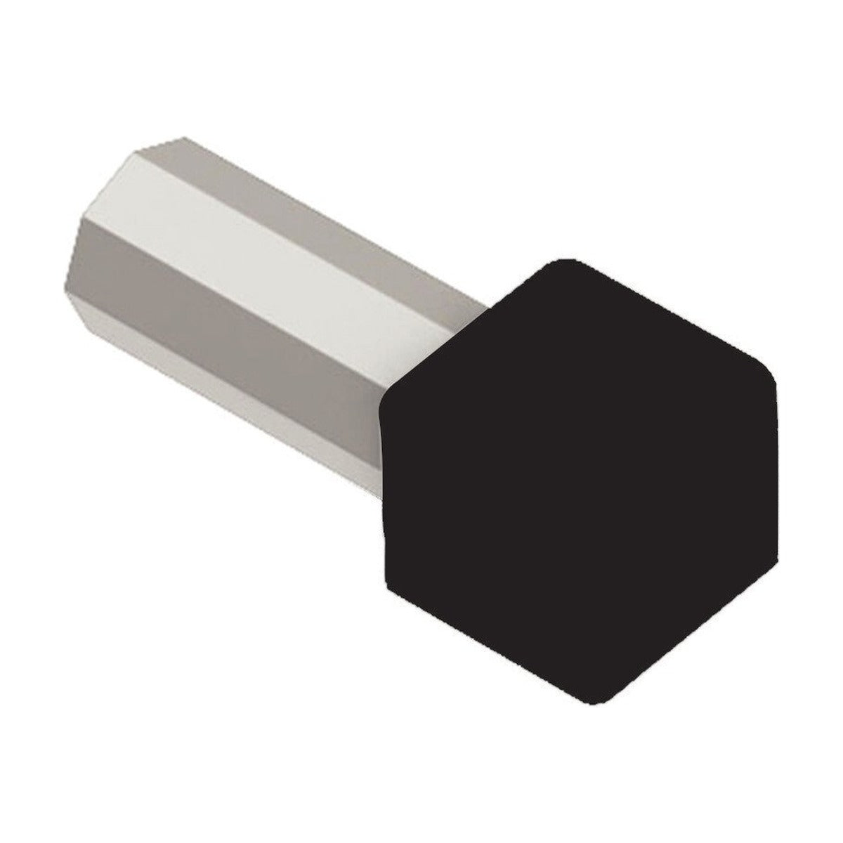 Schluter® QUADEC Corners for Color-Coated Aluminum Profiles, Black