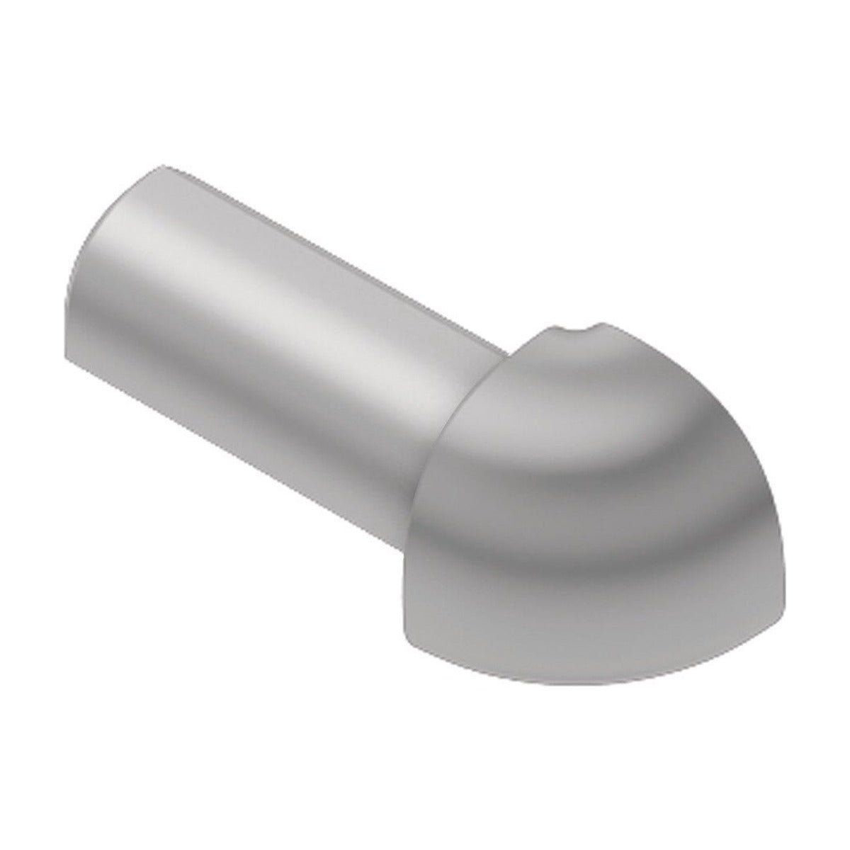 Schluter® RONDEC Corners for Color-Coated Aluminum Profiles, Classic Grey