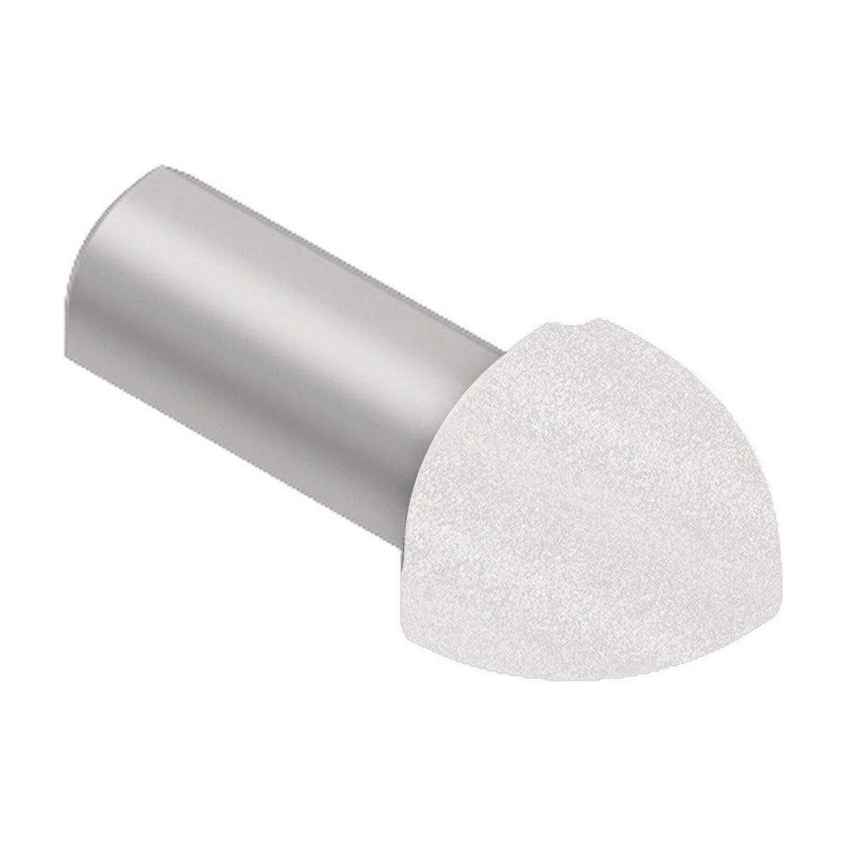 Schluter® RONDEC Corners for Color-Coated Aluminum Profiles, Matte White