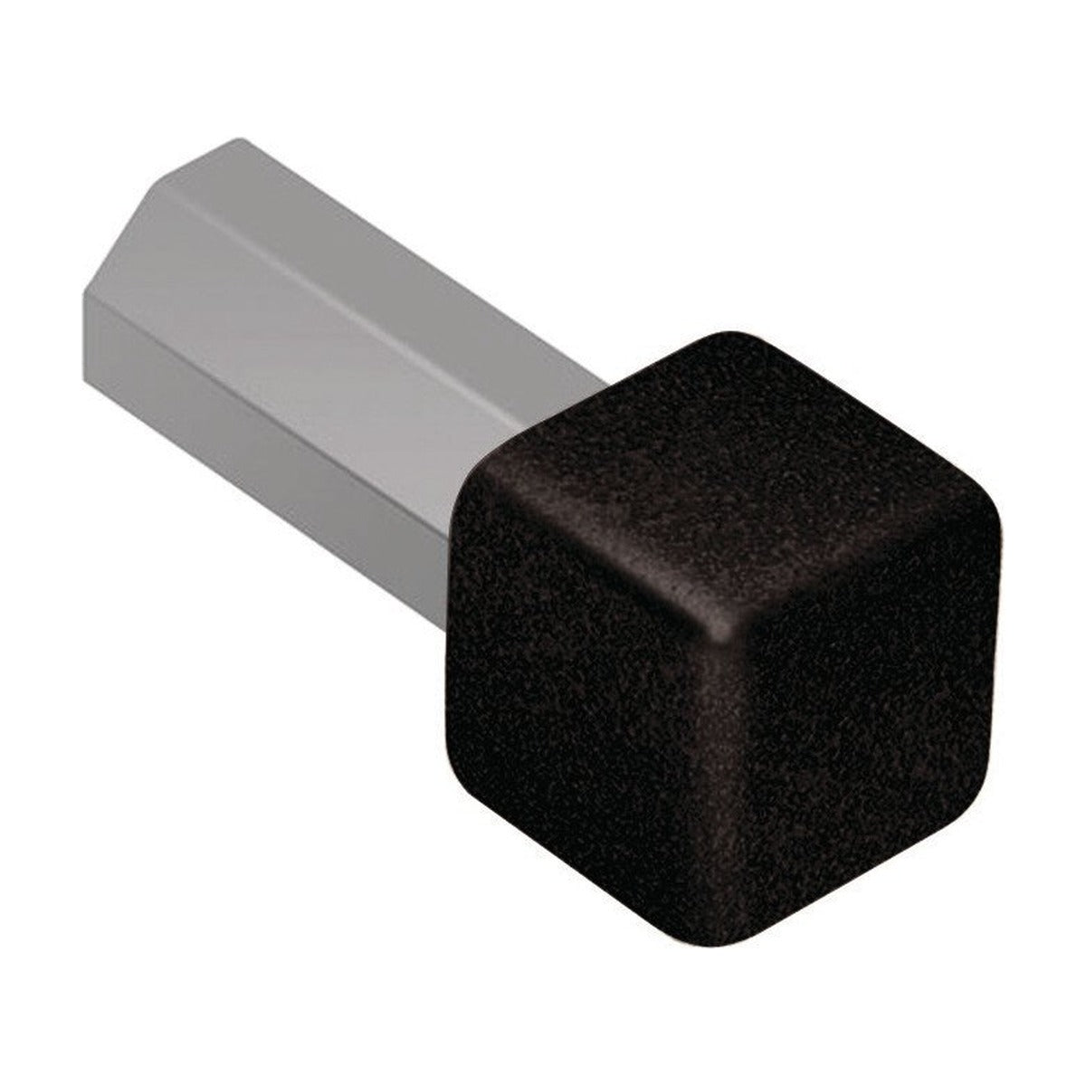 Schluter® QUADEC Corners for Color-Coated Aluminum Profiles, Matte Black