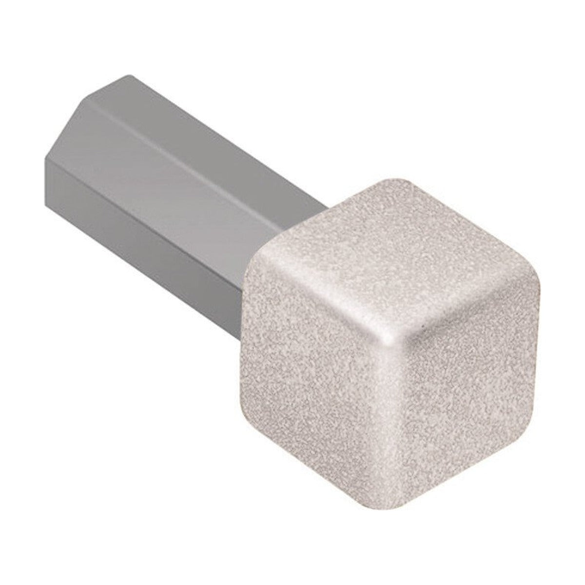 Schluter® QUADEC Inside/Outside Corner for TRENDLINE Aluminum Profiles, Greige
