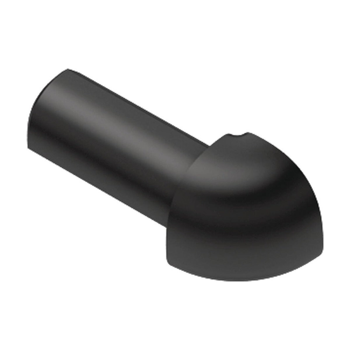 Schluter® RONDEC Corners for Anodized Aluminum Profiles, Graphite