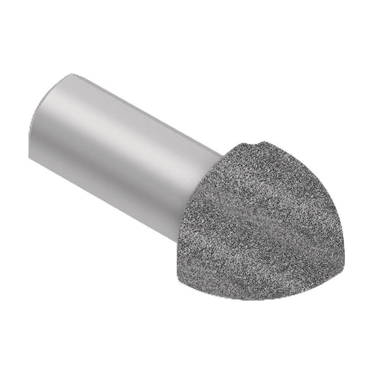 Schluter® RONDEC Corners for TRENDLINE Aluminum Profiles, Pewter