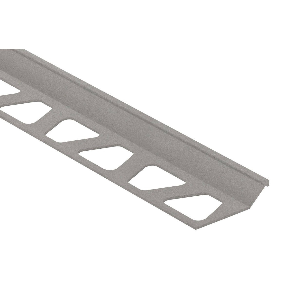 Schluter® FINEC Trim, TRENDLINE Aluminum, Stone Grey
