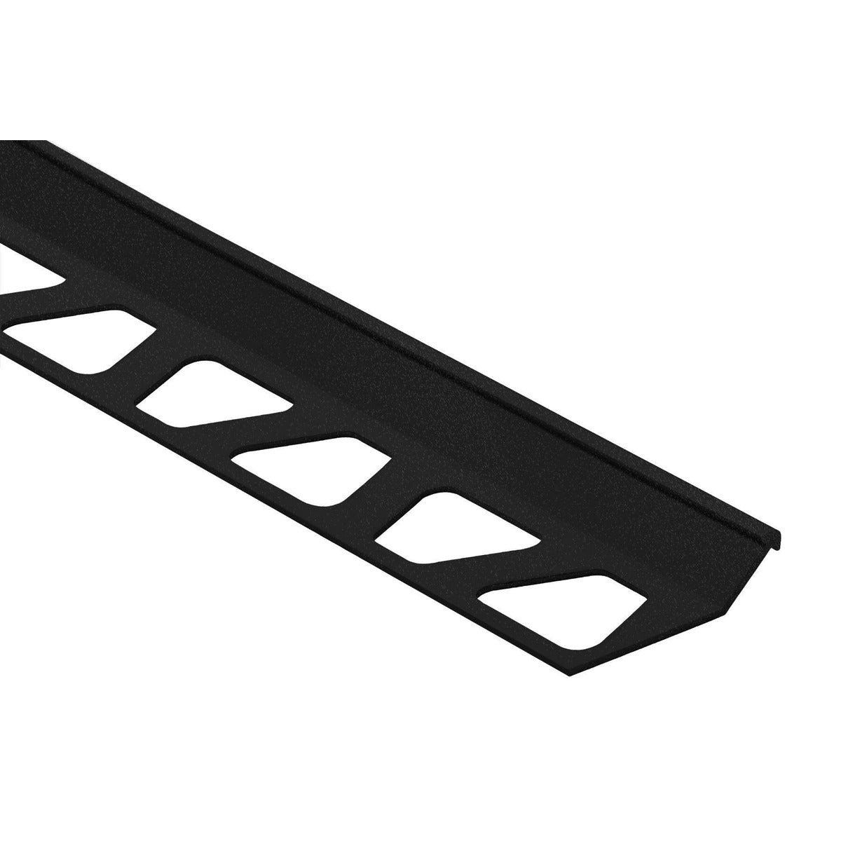 Schluter® FINEC Trim, Color-Coated Aluminum, Matte Black