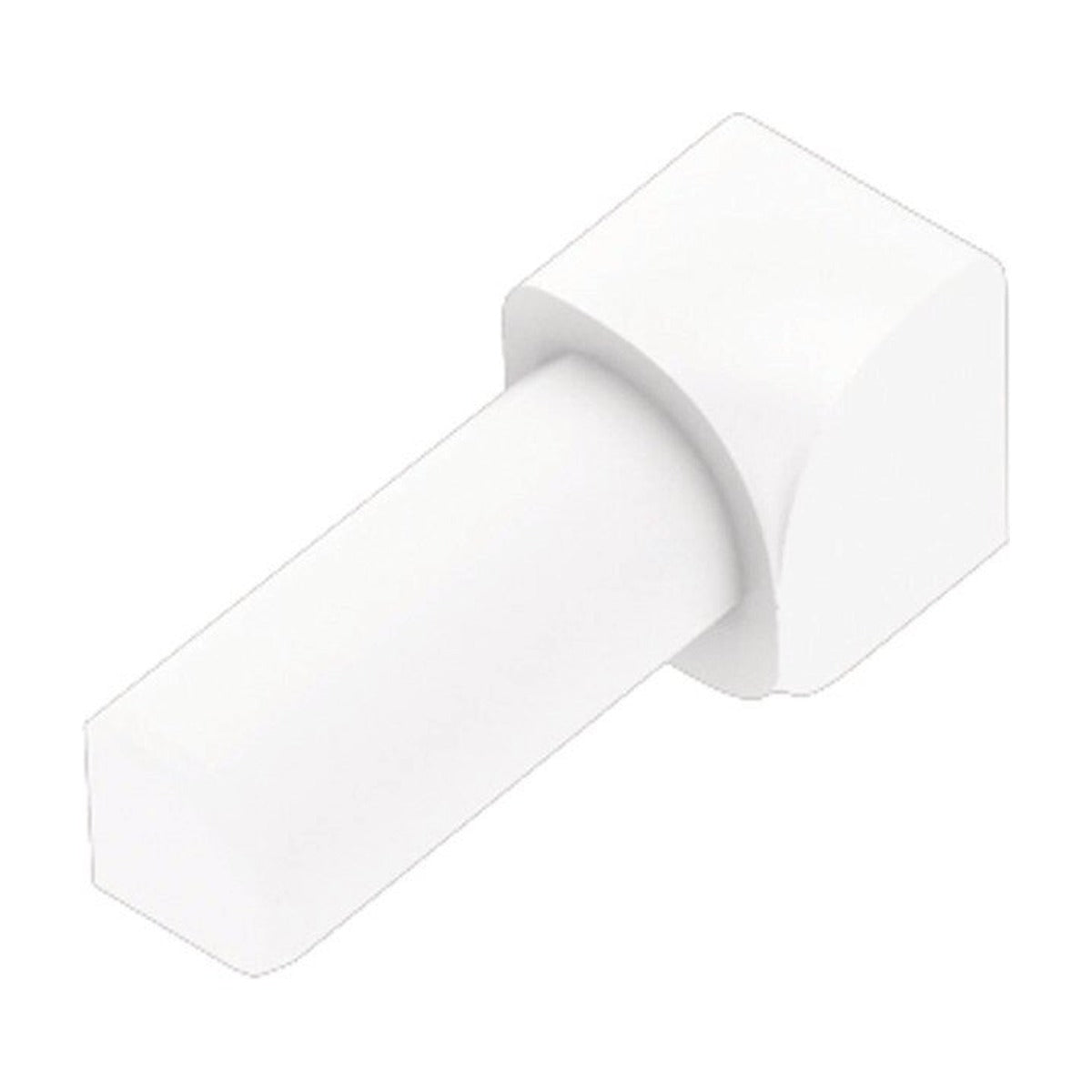 Schluter® RONDEC Corners for PVC Profiles, Bright White