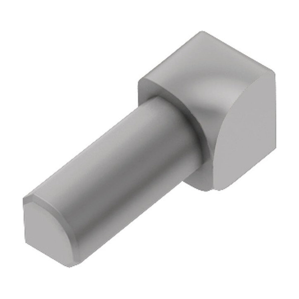Schluter® RONDEC Corners for Color-Coated Aluminum Profiles, Classic Grey
