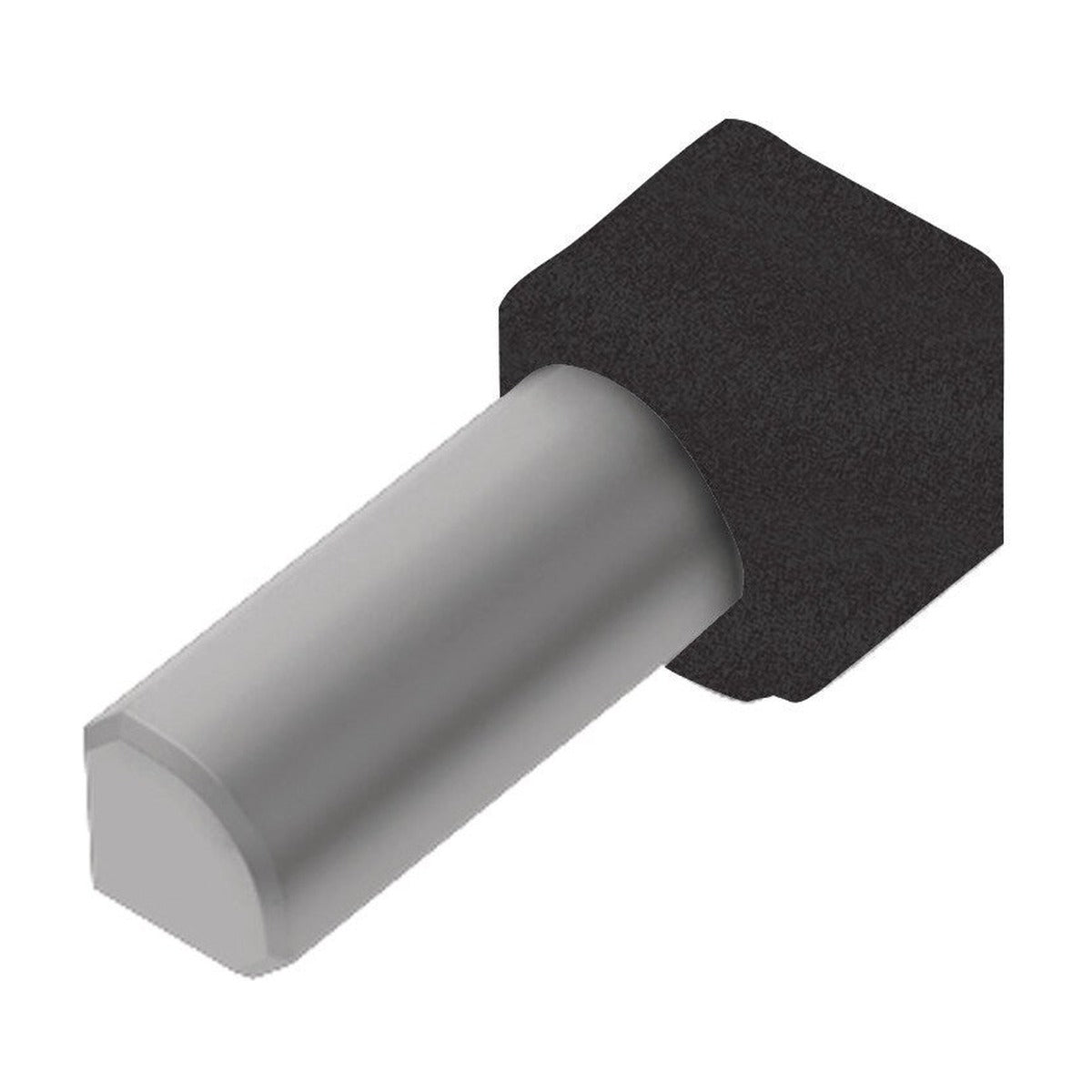 Schluter® RONDEC Corners for Color-Coated Aluminum Profiles, Matte Black