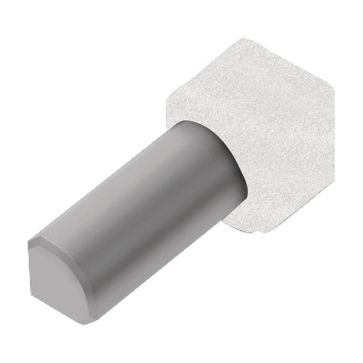 Schluter® RONDEC Corners for Color-Coated Aluminum Profiles, Matte White