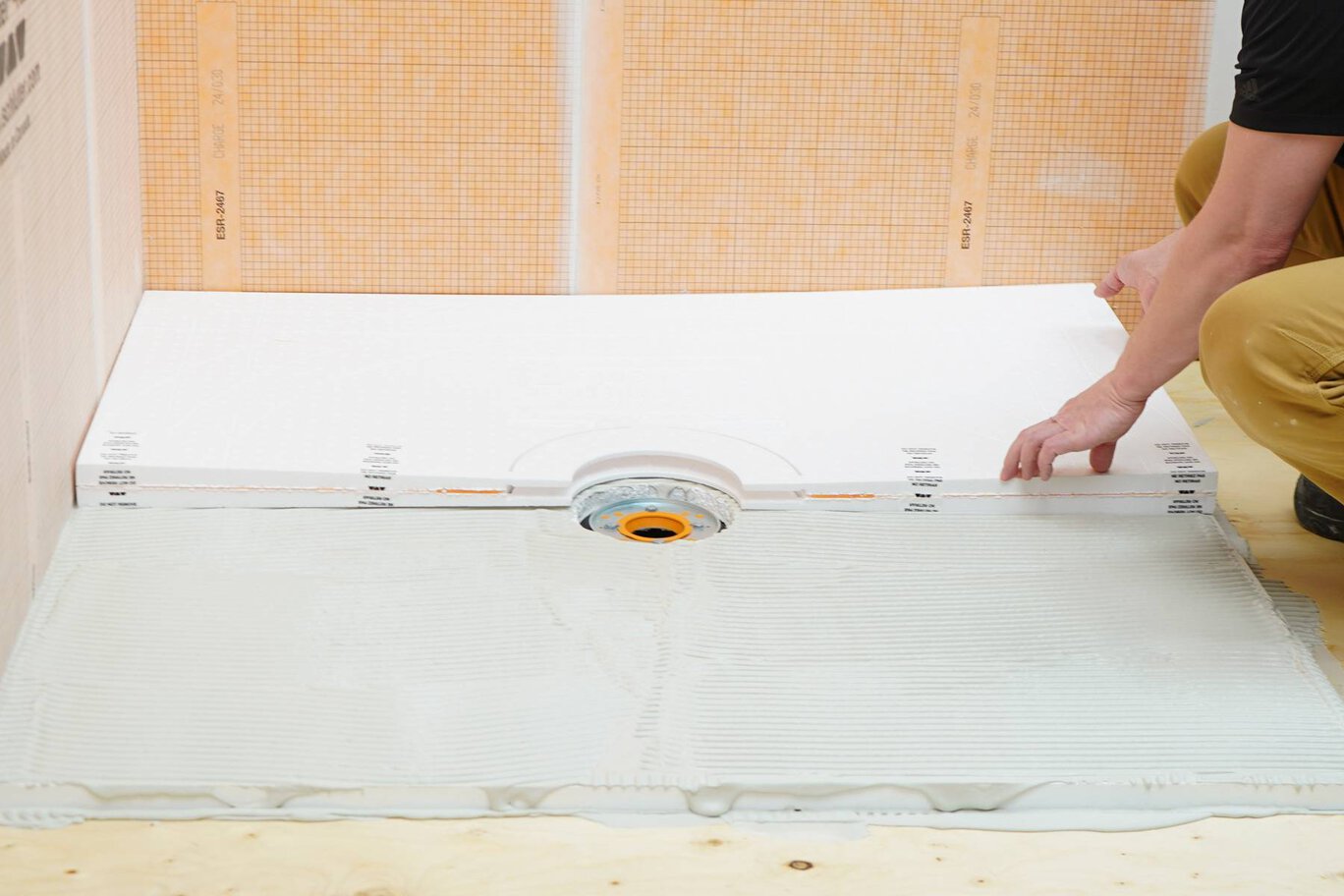 Schluter® KERDI-SHOWER Compensation Board