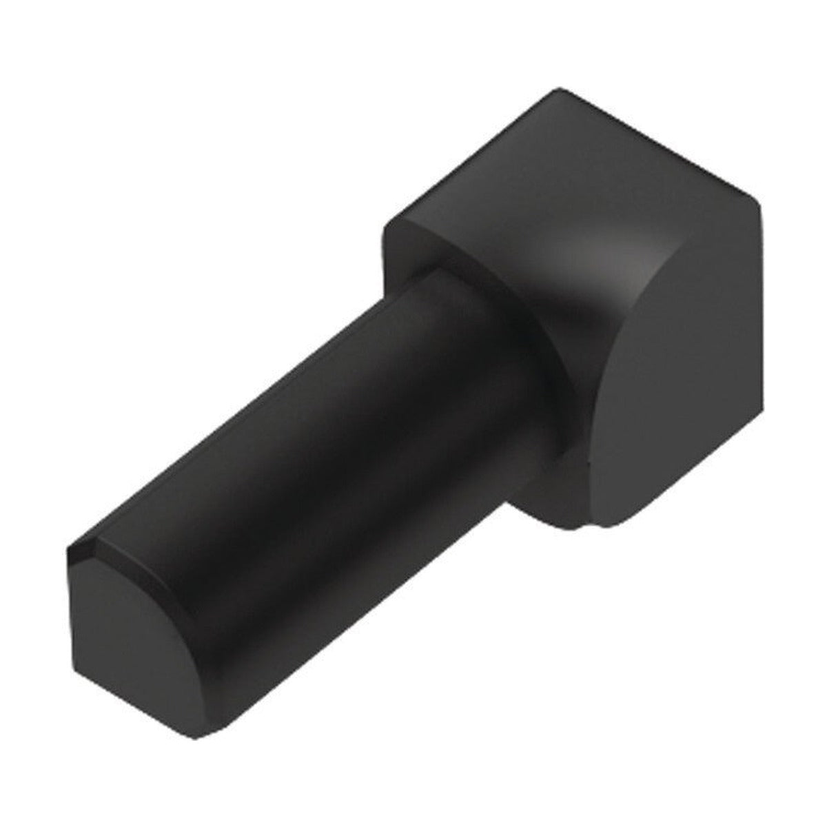 Schluter® RONDEC Corners for Anodized Aluminum Profiles, Graphite