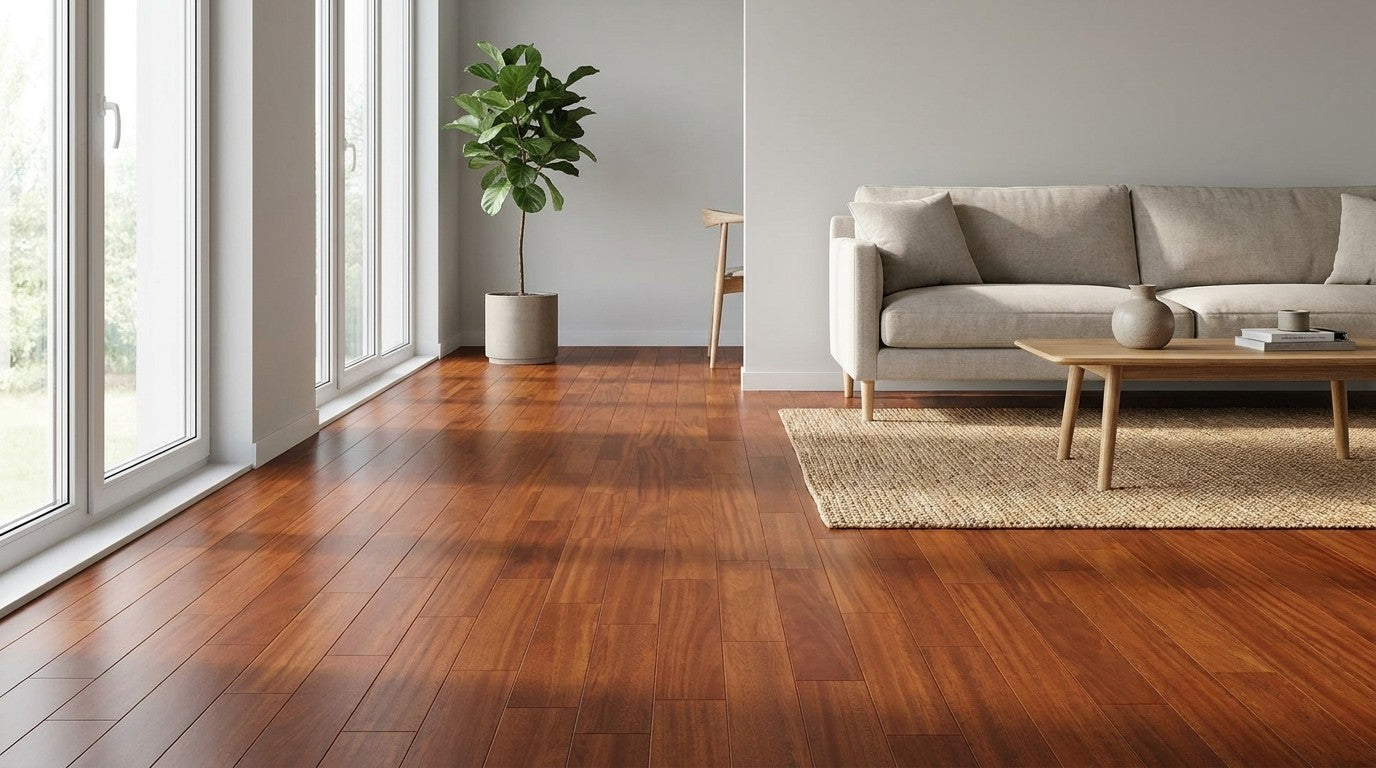 Ideal Wood Engineered Hardwood: Ideal Classic Collection - Sapele, Tropical Classic — room scene