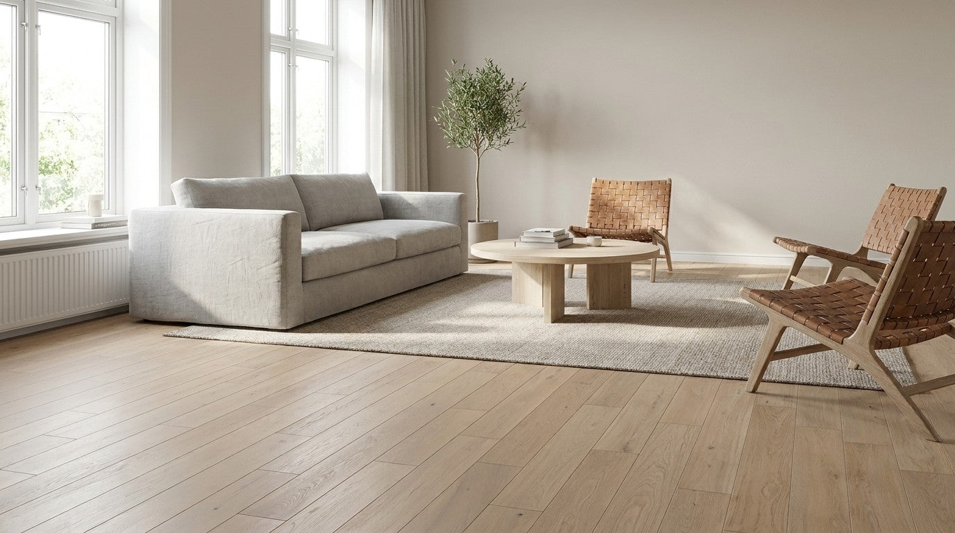 Ideal Wood Engineered Hardwood: New Classic Collection - Herringbone - Alsace — room scene
