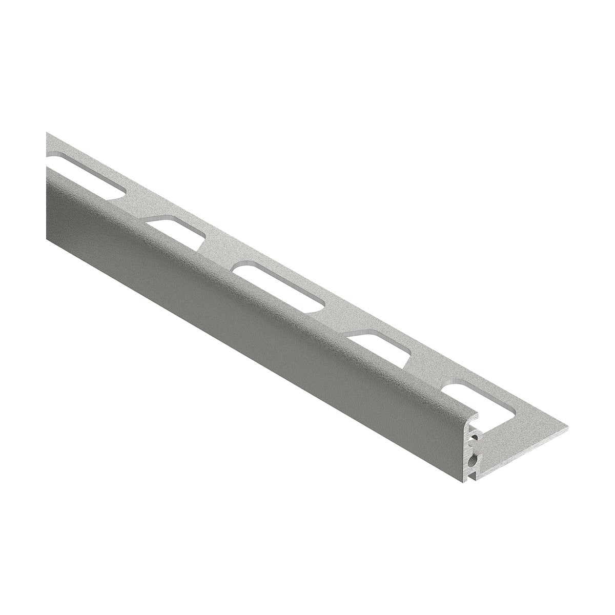 Schluter® JOLLY Edge Trim, TRENDLINE Aluminum, Stone Grey