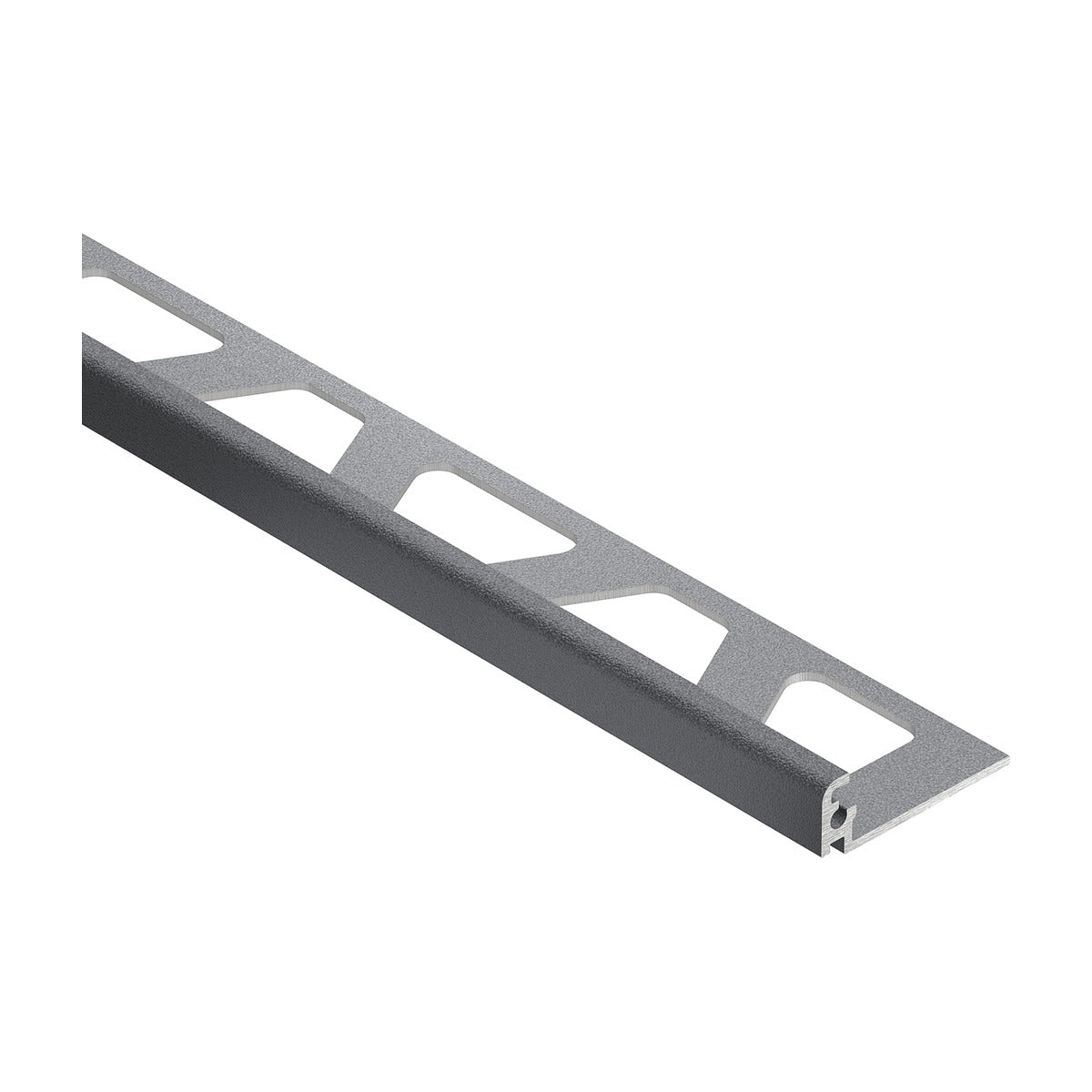 Schluter® JOLLY Edge Trim, TRENDLINE Aluminum, Pewter