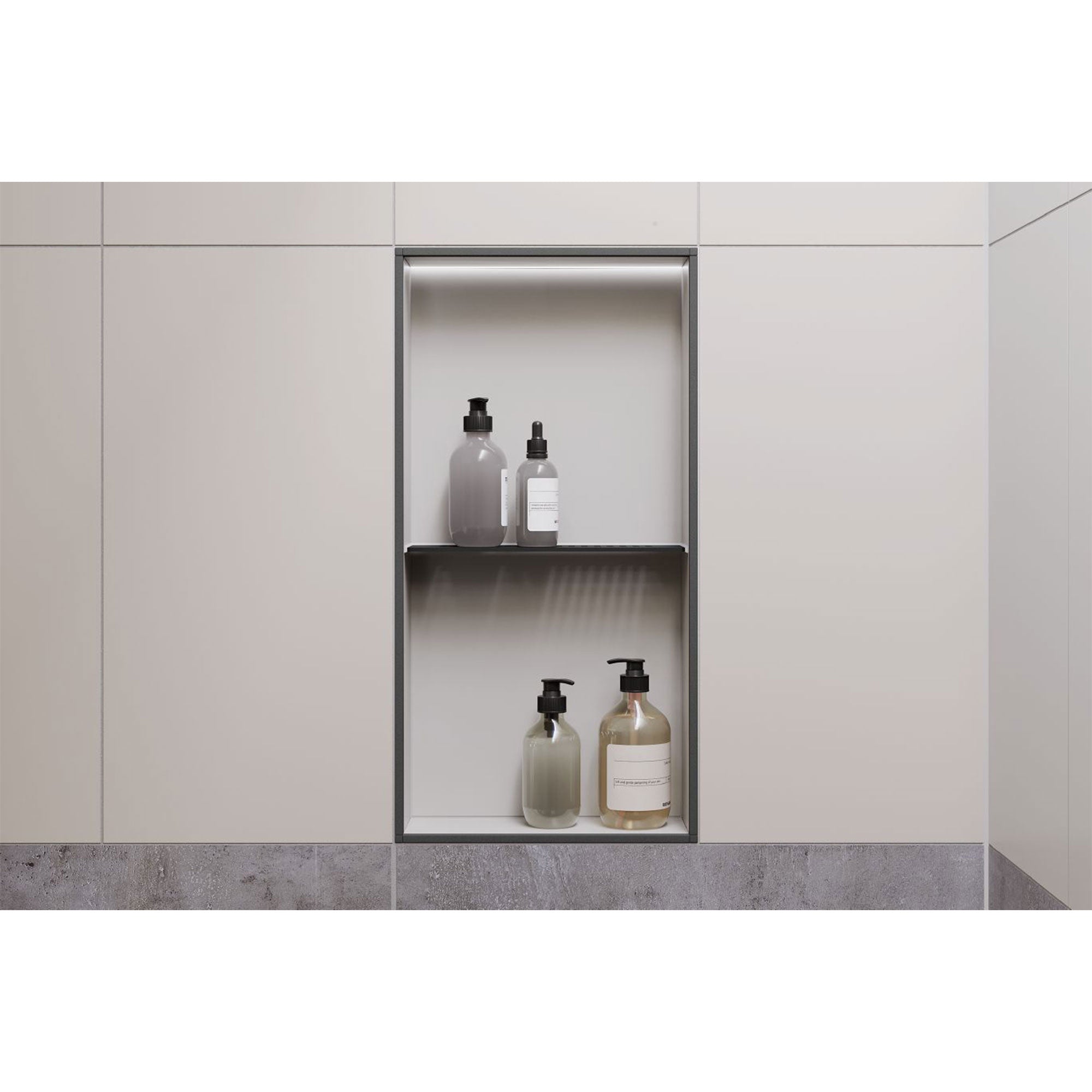 Schluter®-KERDI-BOARD-SNLT - Shower Niche with LED lighting