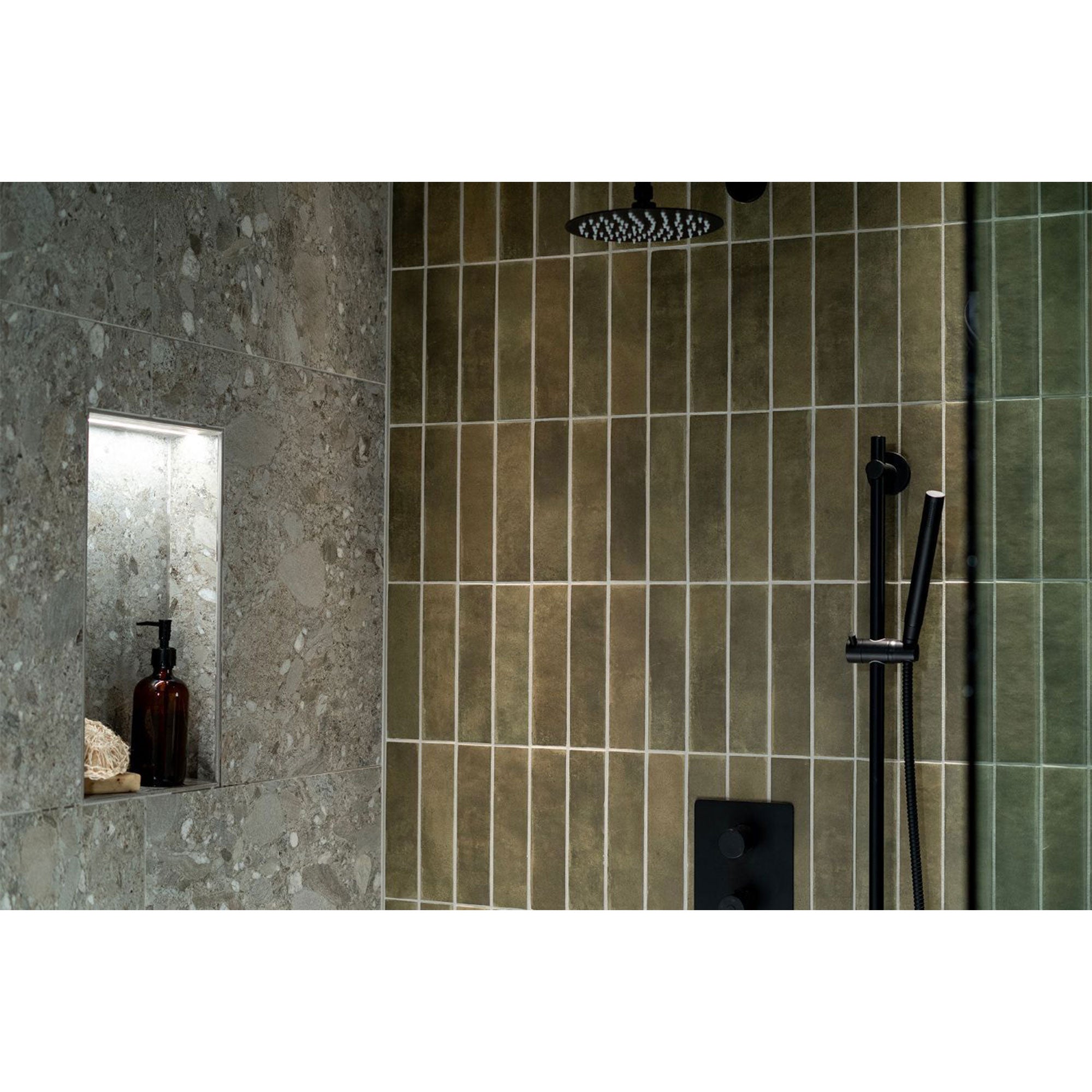 Schluter®-KERDI-BOARD-SNLT - Shower Niche with LED lighting
