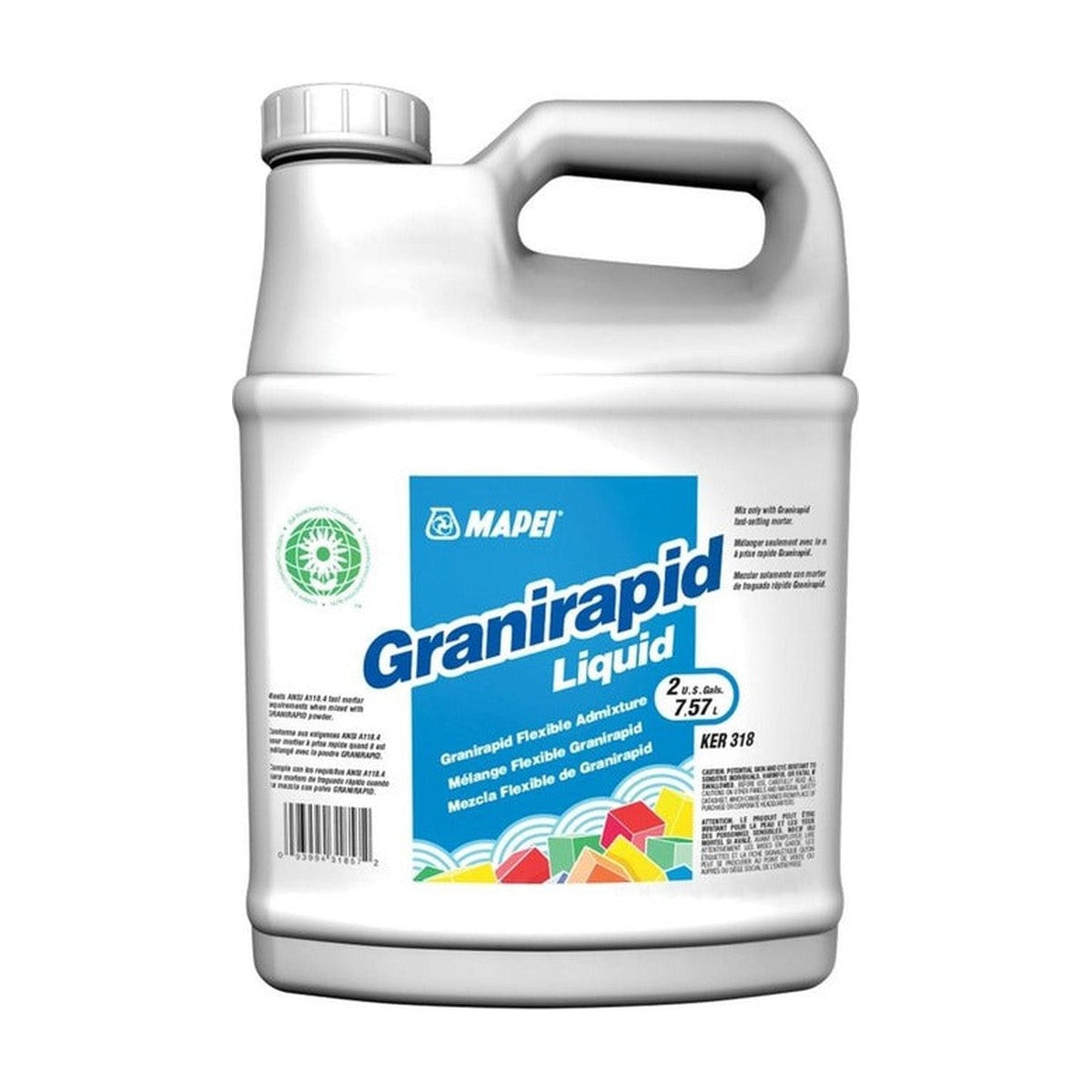 Mapei Granirapid Two-Component Flexible Tile Mortar, Liquid