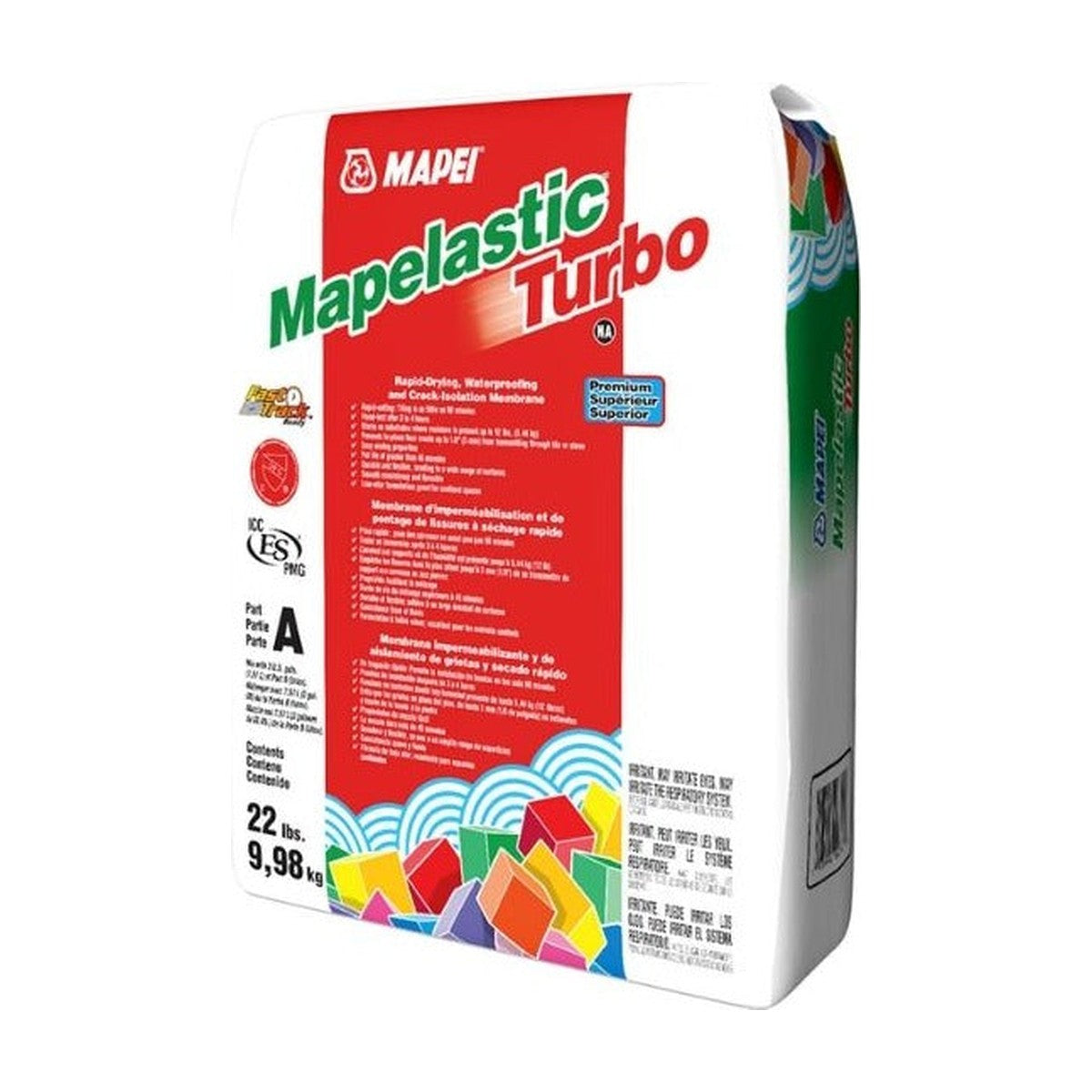 Mapei Mapelastic Turbo Liquid Waterproofing Membrane Part A