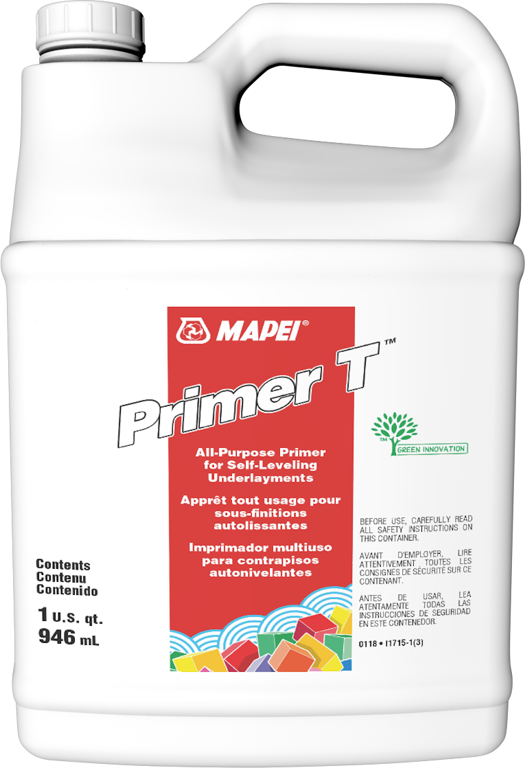 Mapei Primer T All-Purpose Primer for Self- Leveling Underlayments - 946 mL