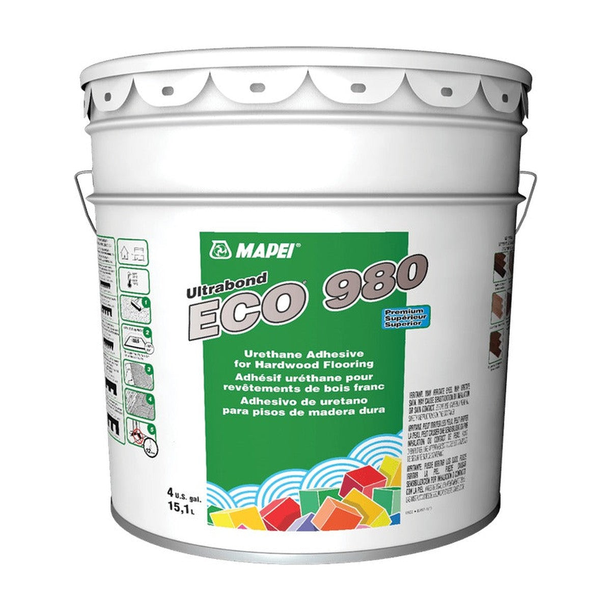 Mapei Ultrabond Eco 980 Premium Urethane Adhesive for Hardwood Flooring