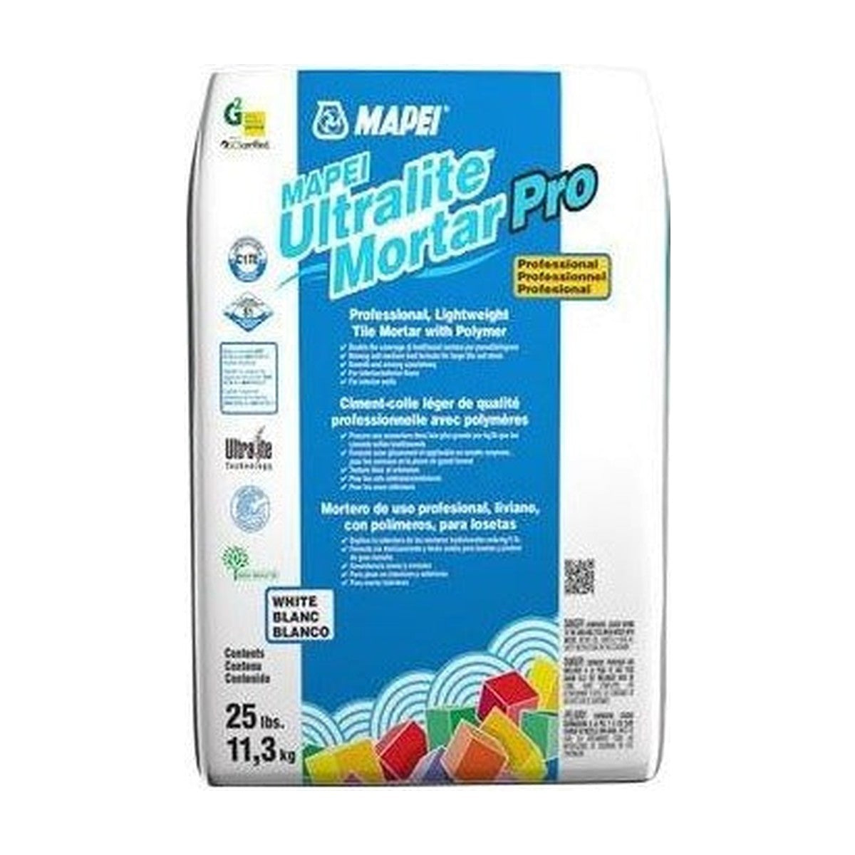 Mapei Ultralite Mortar Pro Lightweight Mortar with Polymer, White