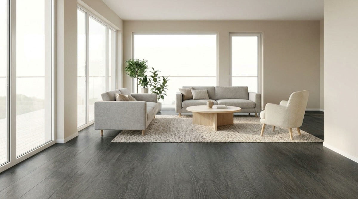 Overcast - HydroGen 5 Pro II - Glue Down - Vinyl Plank by Biyork - (7" x 48") 2mm
