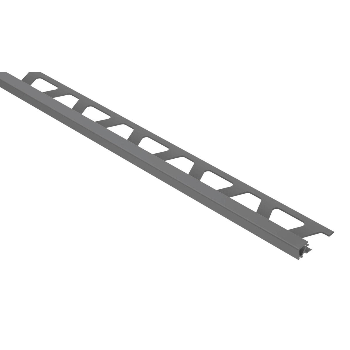 Schluter® QUADEC Square Edge Trim, PVC, Grey
