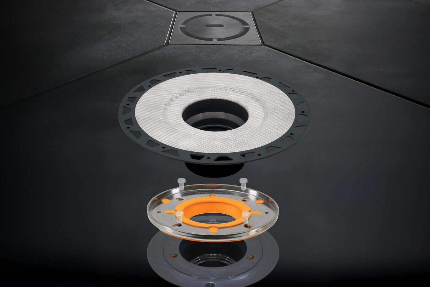 Schluter® KERDI-DRAIN-A 5-1/2" ADAPTOR FLANGE KIT