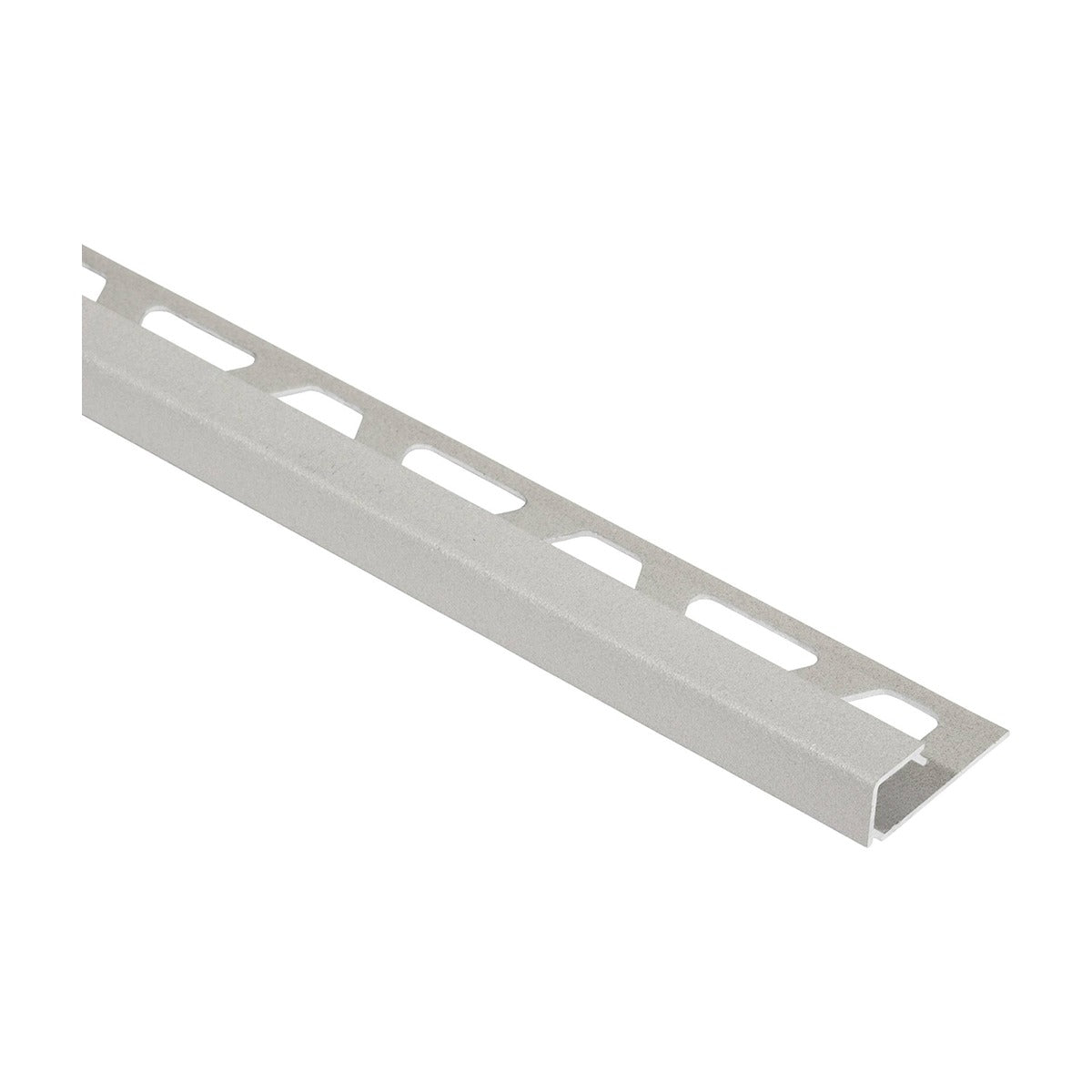 Schluter® QUADEC Square Edge Trim, TRENDLINE Aluminum, Greige