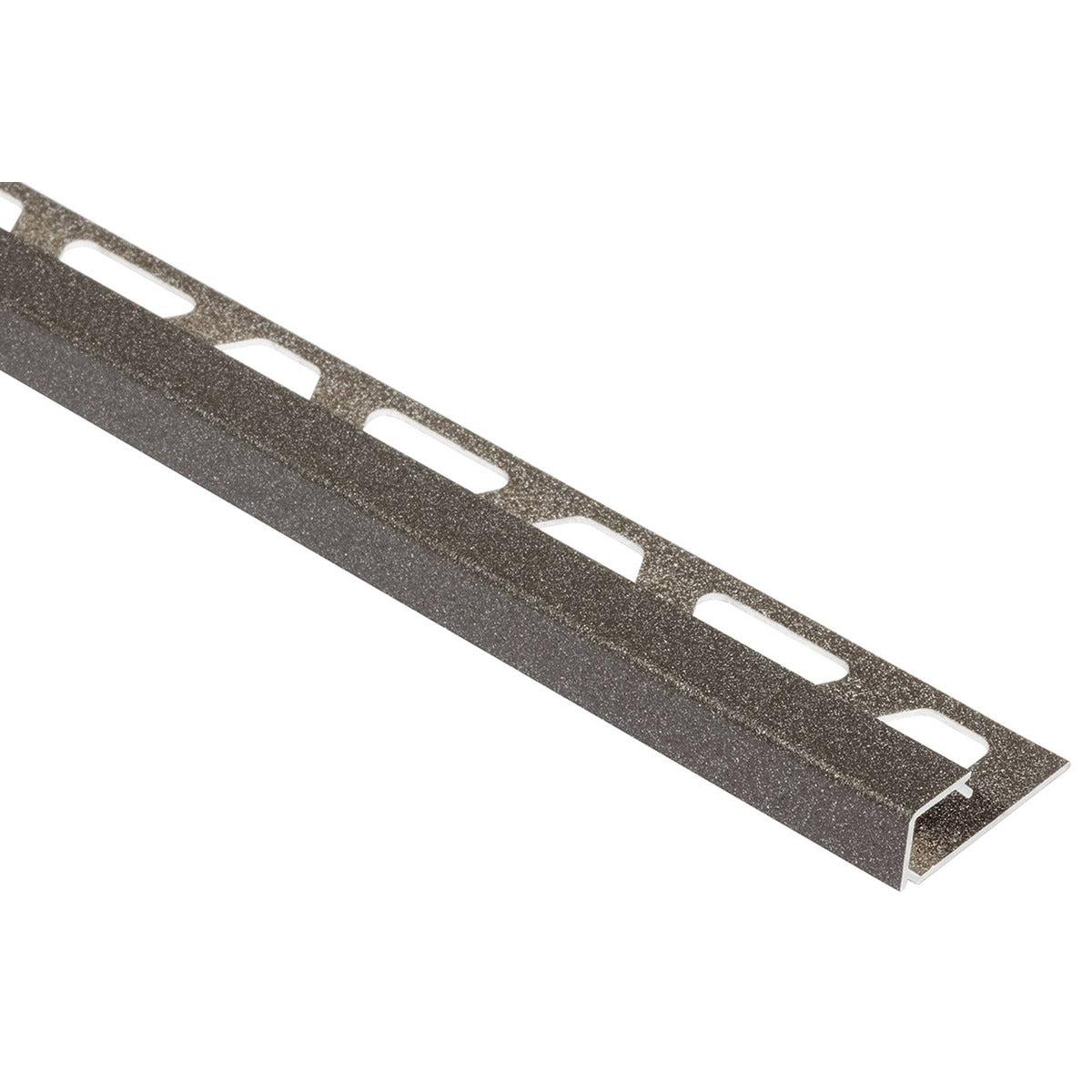Schluter® QUADEC Square Edge Trim, TRENDLINE Aluminum, Light Anthracite