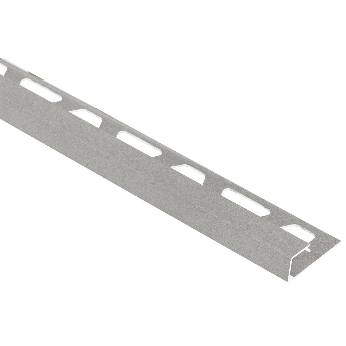 Schluter® QUADEC Square Edge Trim, TRENDLINE Aluminum, Stone Grey