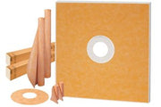 Schluter® KERDI-SHOWER-KIT 72" × 72" — Complete Large Format Shower System