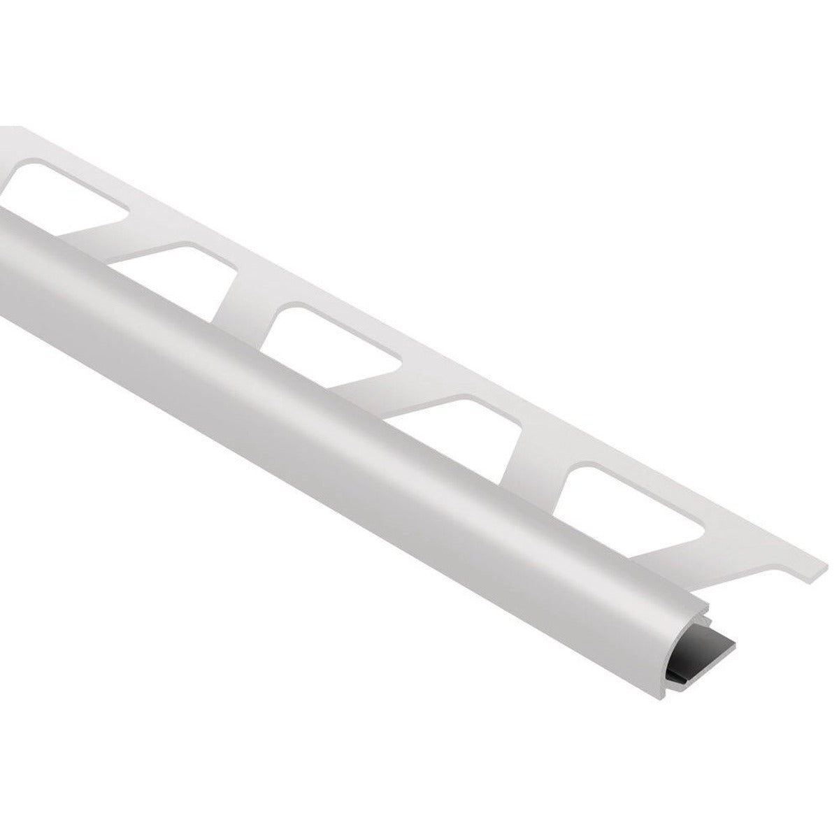 Schluter® RONDEC Bullnose Trim, Color-Coated Aluminum, Classic Grey
