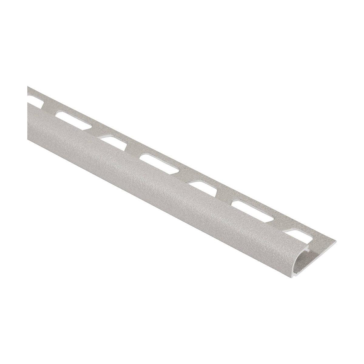 Schluter® RONDEC Bullnose Trim, TRENDLINE Aluminum, Greige