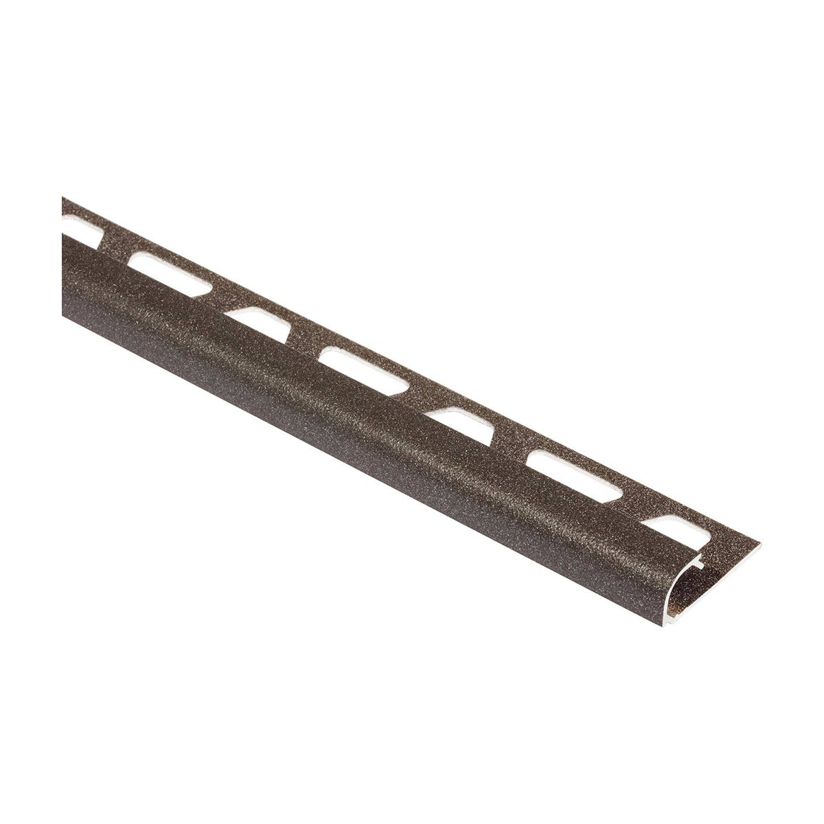Schluter® RONDEC Bullnose Trim, TRENDLINE Aluminum, Light Anthracite